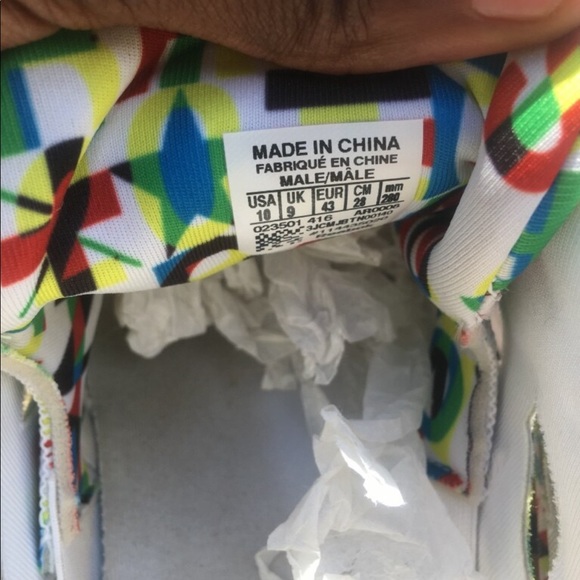 Reebok Fury Multicolor sz 10 - Picture 3 of 4